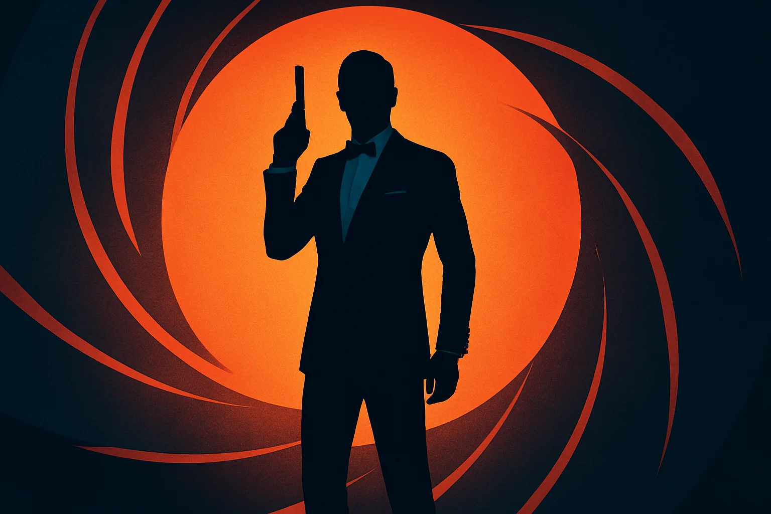 Логотип игры 007 First Light с силуэтом Джейм
