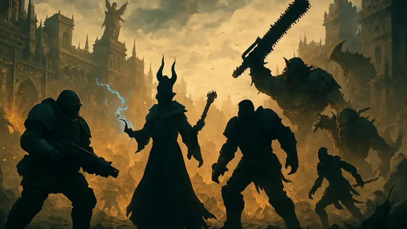 Трейлер Warhammer Survivors с показом персонажей игры и игрового процесса roguelite