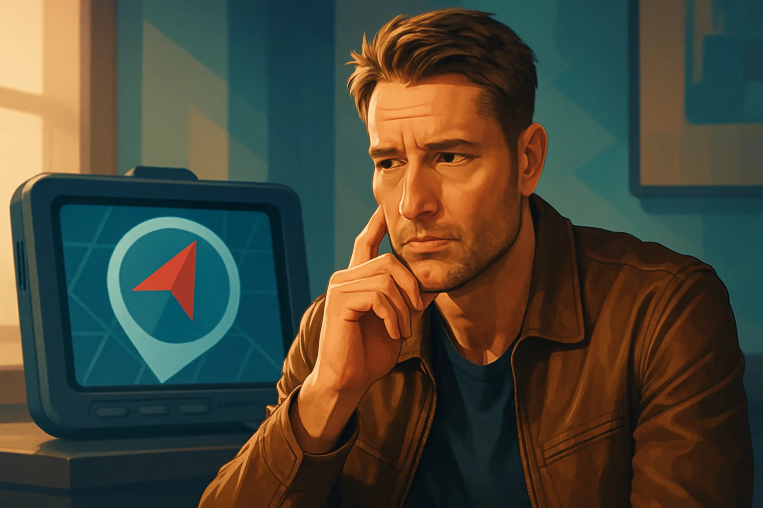 Актер Джастин Хартли в роли Кольтера Шоу из сериала Tracker, размышляющий о личной жизни.