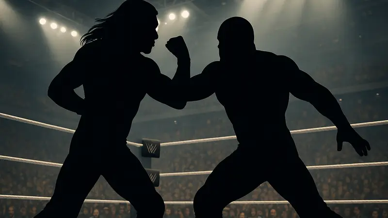 Рестлеры WWE 2K26 на ринге, крупный план персонажей во время схватки.