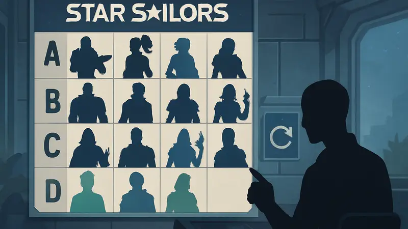 Таблица тир-листа персонажей игры Star Sailors. Изображения лучших героев и инструкция по рероллу.
