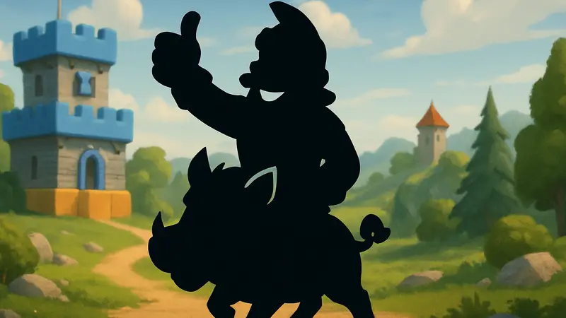 Изображение Всадника на Кабане из Clash Royale, демонстрирующего новую эмоцию