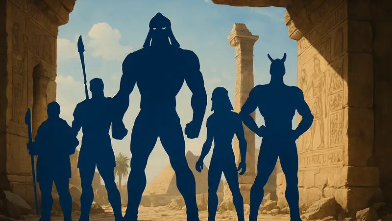 Герои мультсериала Mummies Alive! на постере, мультсериал Мумии живы 90-х