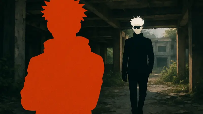 Новый сильнейший персонаж из Jujutsu Kaisen на фоне Годжо Сатору