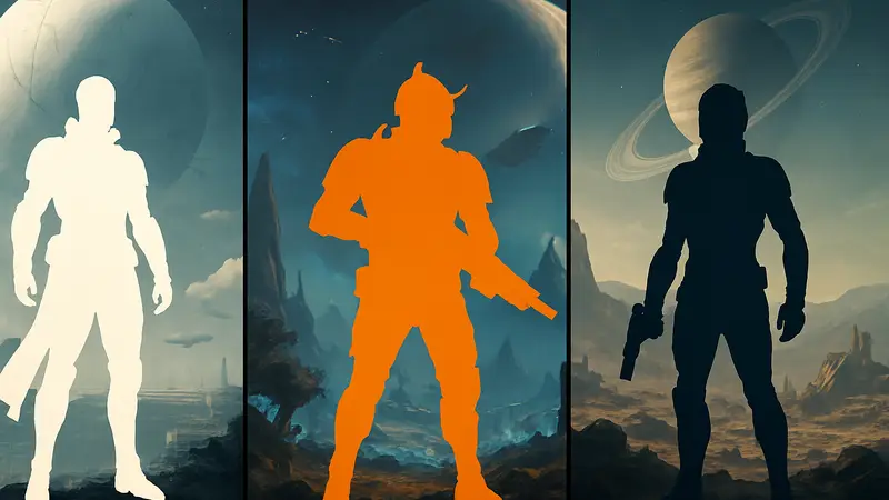 Коллаж из трёх лучших космических шутеров, рекомендованных фанатам Destiny 2.