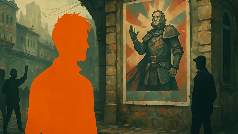 Esoteric Ebb, игра в стиле Disco Elysium, с элементами политической агитации.