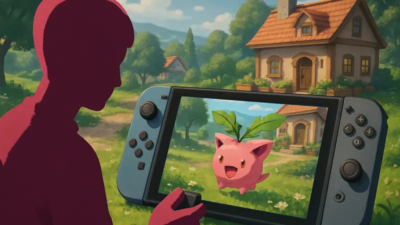 Pokémon Pokopia: окончание события Hoppip, покемон Hoppip, игровой скриншот