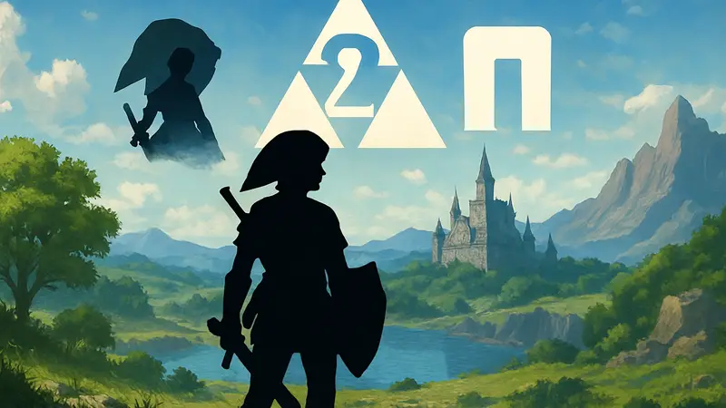 Арт с Линком из серии The Legend of Zelda, намекающий на новые игры и ремейки.