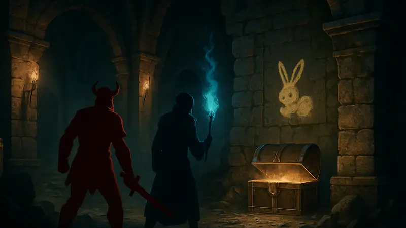 Игроки Diablo 2 исследуют подземелья в поисках скрытой пасхалки и легендарного лута в Reign of the Warlock.