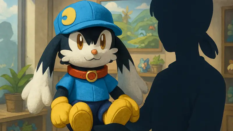 Плюшевая игрушка Клоноа от Fangamer со съемным ошейником, доступная для предзаказа