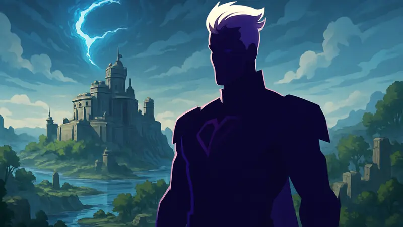 Изображение персонажа Гено из игры Fortnite