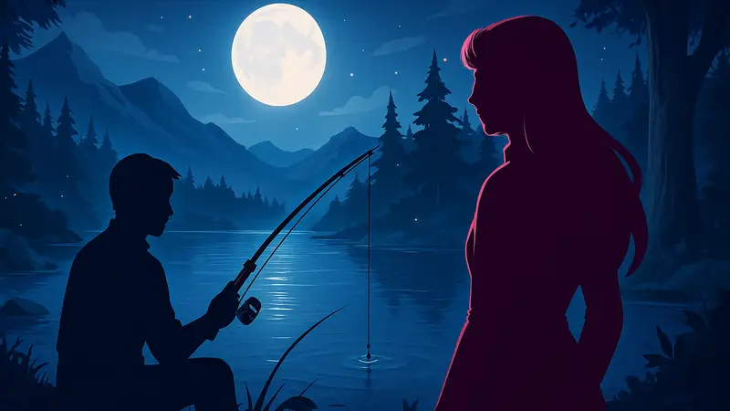 Удочка в Moonlight Peaks, рыбалка в игре, персонаж Ноэль, гайд Moonlight Peaks