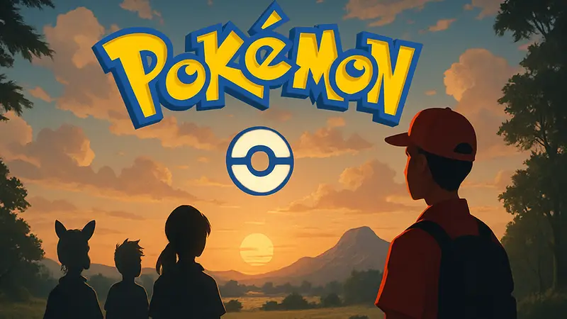 Логотип новой игры Pokemon с датой релиза 17 июня.