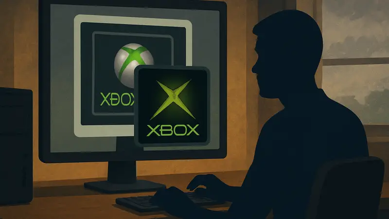 Схематичное изображение эмуляции Xbox Original внутри эмулятора Xbox 360 на ПК.