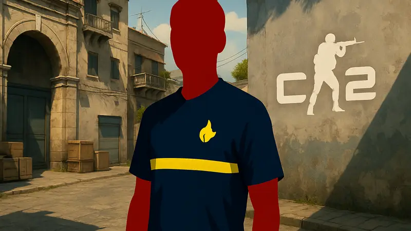 Украинский киберспортсмен Виктор "sdy" Оруджев в форме Passion UA по CS2.