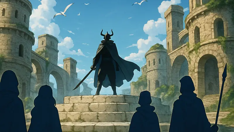 Иллюстрация из манги One Piece с изображением нового клана Нерона или момента из главы 1179.