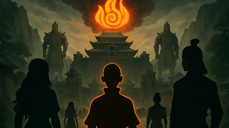 Постер второго сезона Avatar: The Last Airbender от Netflix