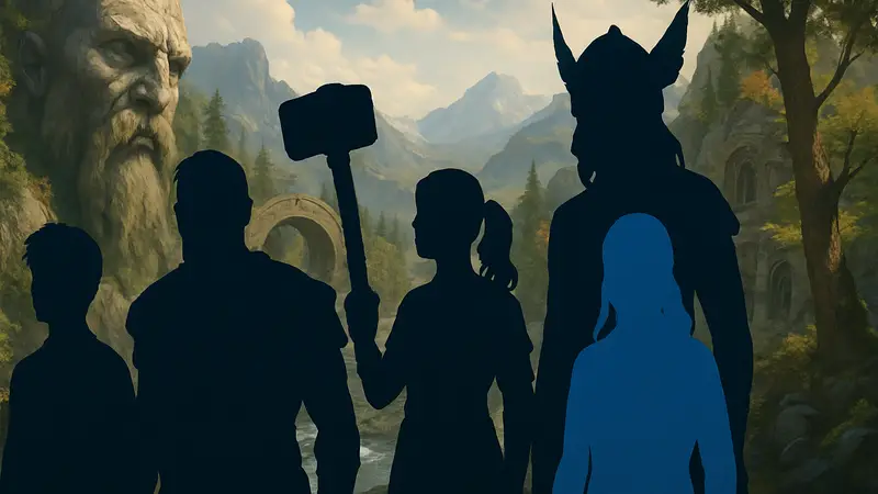 Актеры сериала God of War: Тай Теннант, Финн Коул, Софи Дада, Анна Чалупски в ролях Магни, Моди, Труд и Сигрун.