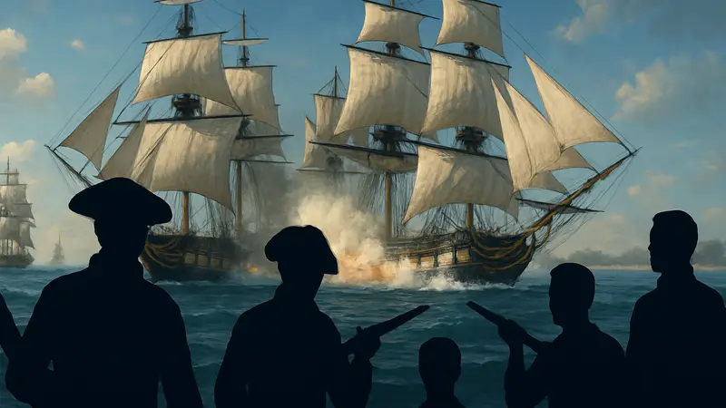 Скриншот из Holdfast: Nations At War, корабли на морском сражении DLC Age of Sail.