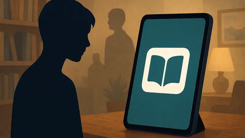 Логотип приложения Tome на смартфоне или планшете.