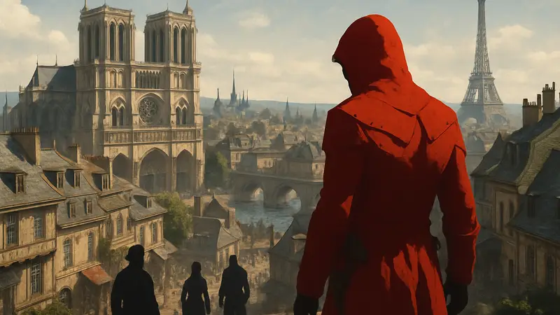 Assassin's Creed Unity Париж, скриншот игры