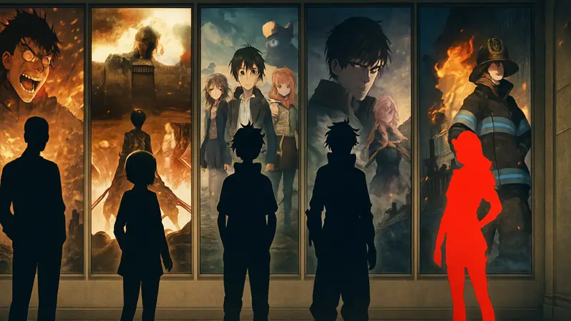 Обложки 6 аниме-сериалов, обсуждаемых как лучшие альтернативы Fire Force.