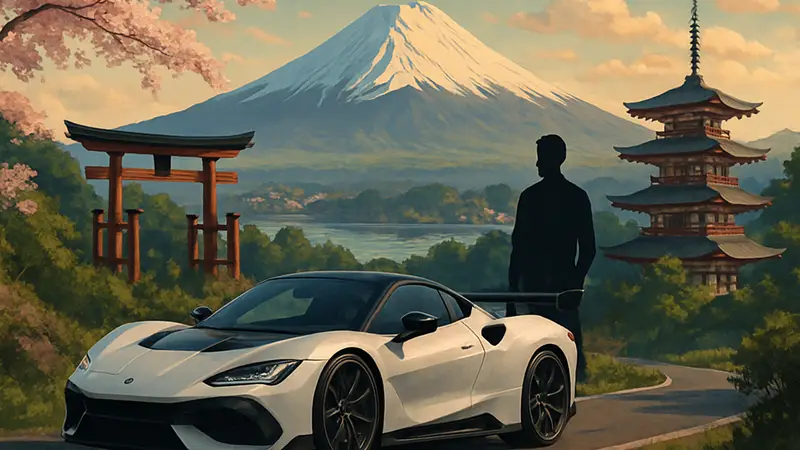 Forza Horizon 6: гоночная машина на фоне пейзажей Японии, дата релиза
