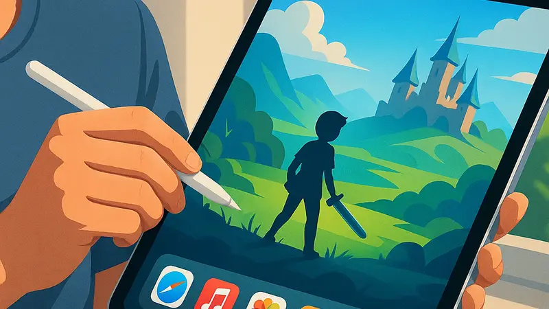 Изображение 11-дюймового iPad от Apple, демонстрирующего его использование в повседневной жизни