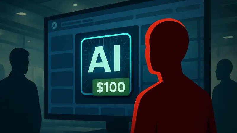 Игровая иконка AI-игры на Steam с ценником $100: символ скандала вокруг завышенной цены.
