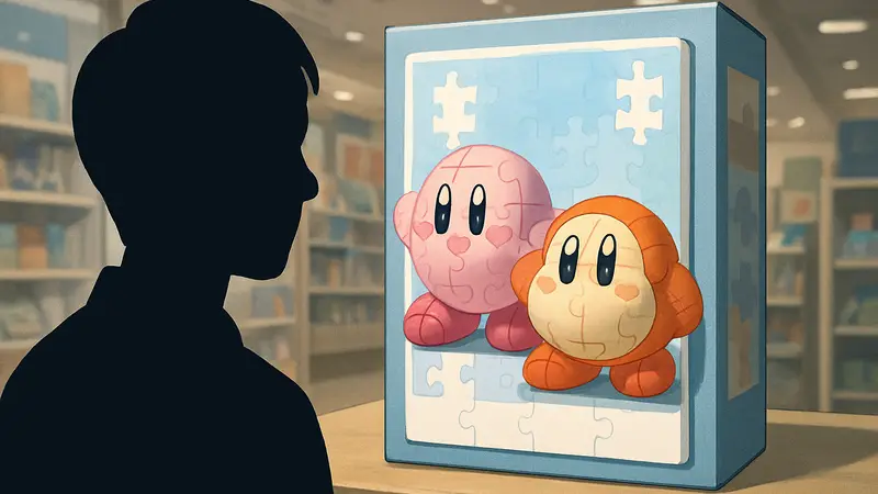 3D-пазлы Kirby и Waddle Dee в упаковке Kumu-kumu от Ensky