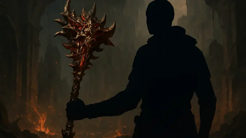 Булава 'Хребет Тафамета' из Diablo 4