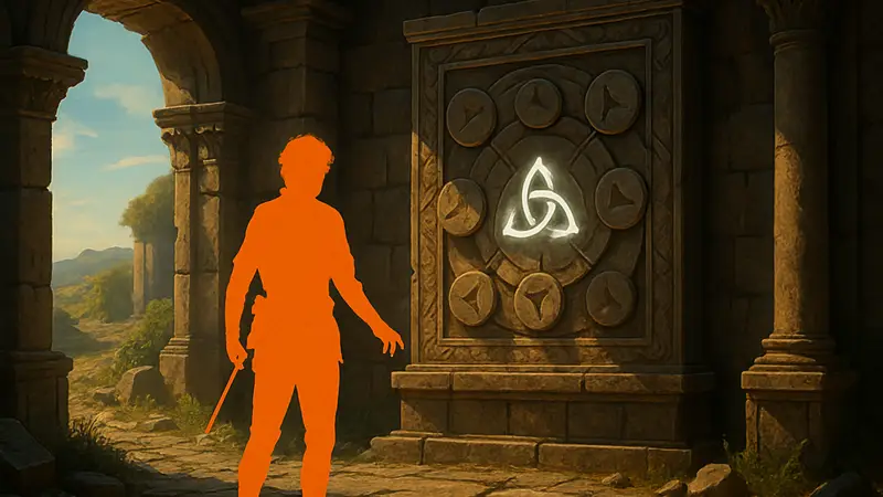 Головоломка Золотых Равнин в игре Crimson Desert. Решение, гайд, прохождение.