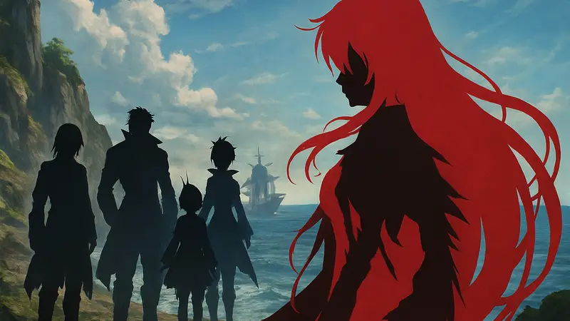 Обложка игры Tales of Berseria с главной героиней Вельвет и другими персонажами.