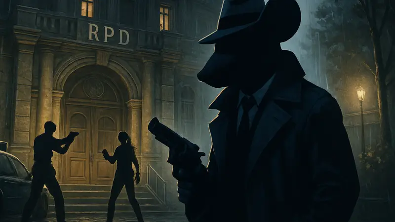 Пасхалка из Resident Evil 2 в игре MOUSE: P.I. For Hire