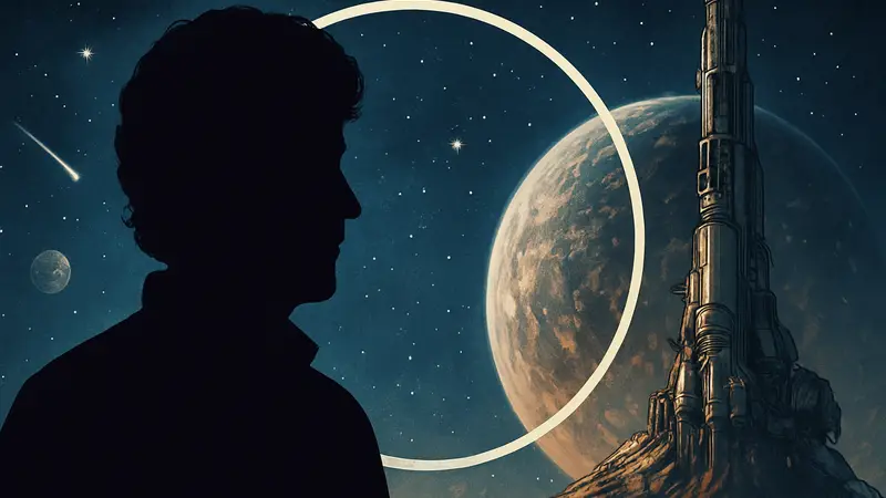 Тодд Говард на фоне логотипа Starfield