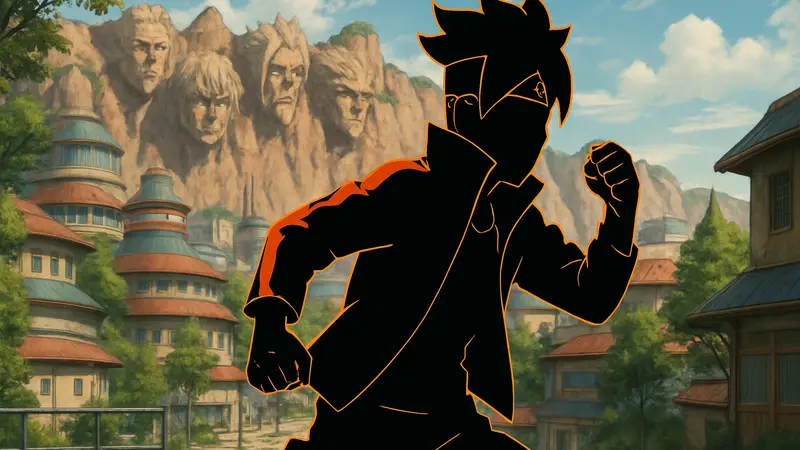 Изображение Боруто Узумаки из Boruto: Two Blue Vortex, готового к бою.