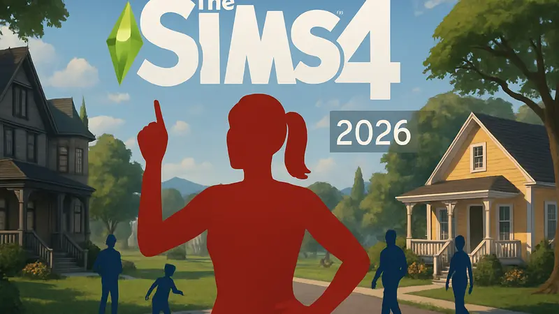 Обложка игры The Sims 4 с анонсом крупного обновления в мае 2026 года.