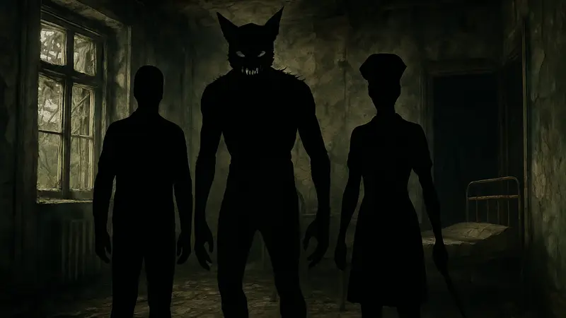 Косплей главных героев хоррора REANIMAL от косплеера INOE