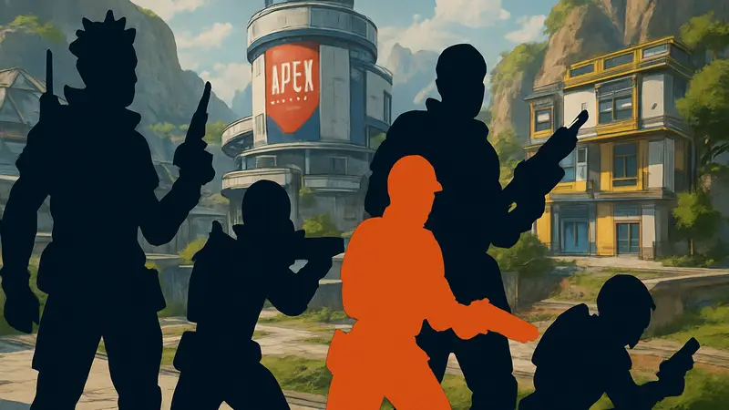 Персонажи и оружие из Apex Legends Breach на фоне новых локаций после обновления баланса
