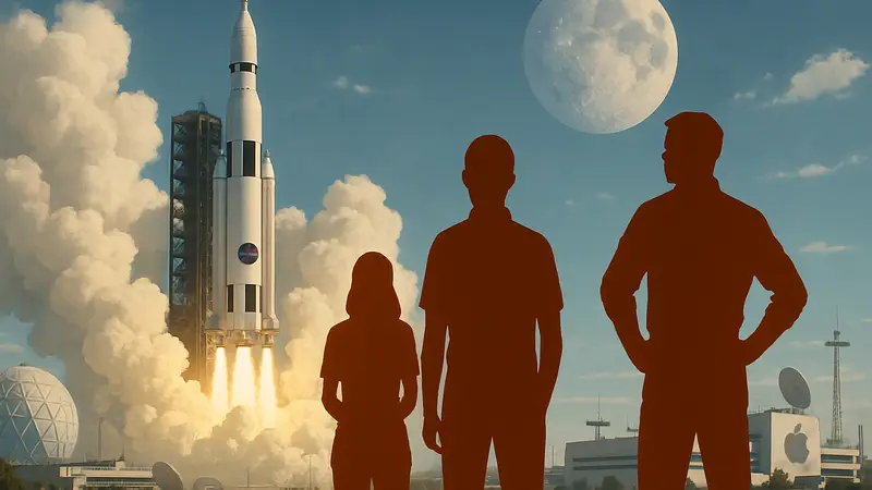 Сериал Звездный город, Ради всего человечества, Apple, трейлер, космос.