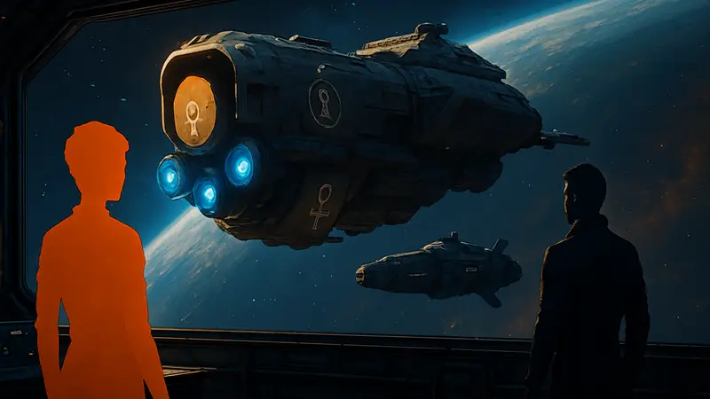 The Expanse: Osiris Reborn и сериал Пространство.