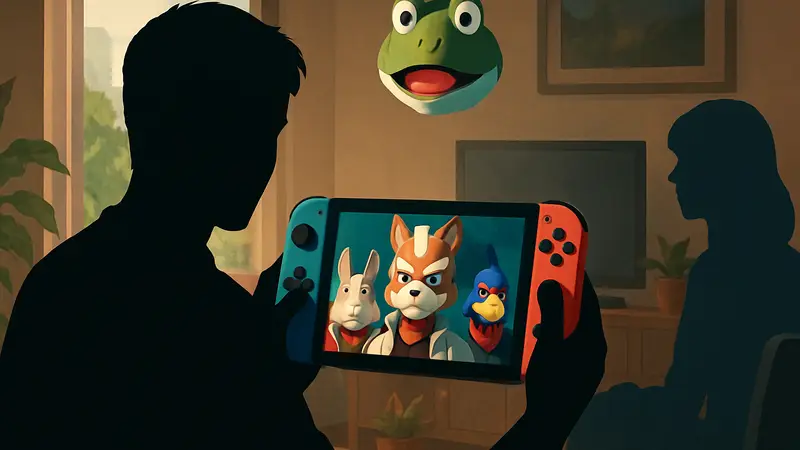 Персонажи Star Fox в виде аватаров и с AR-фильтрами для GameChat на Nintendo Switch 2.