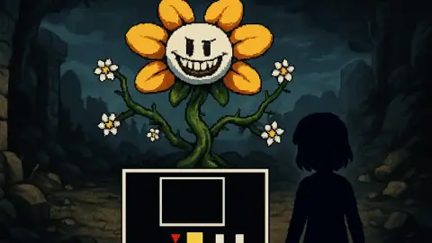 Deltarune Глава 5: Как победить босса Flowery