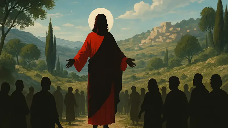 Скриншот или обложка одной из игр-симуляторов Иисуса Христа