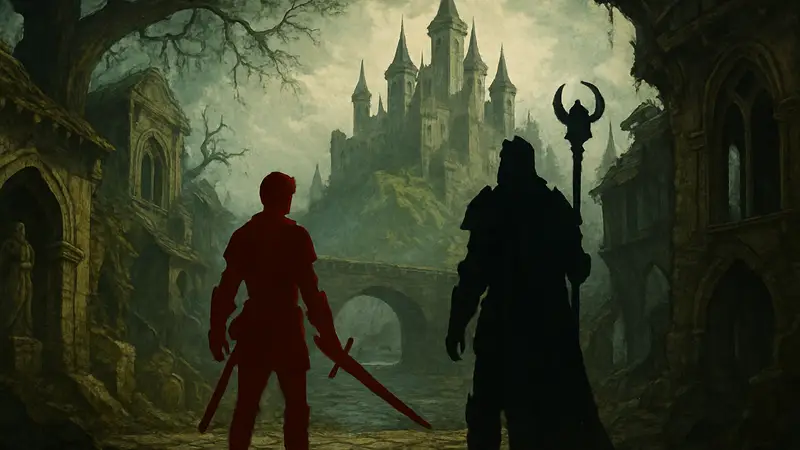 Обложка или скриншот из недооцененной D&D RPG 2007 года, демонстрирующий уникальный арт и атмосферу.