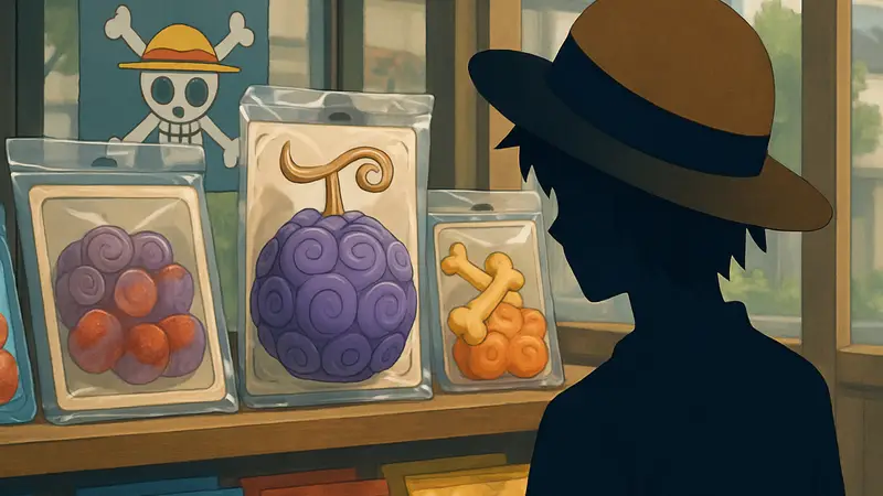 Съедобные Дьявольские фрукты Гому-Гому но Ми из One Piece, новые сладости из Японии