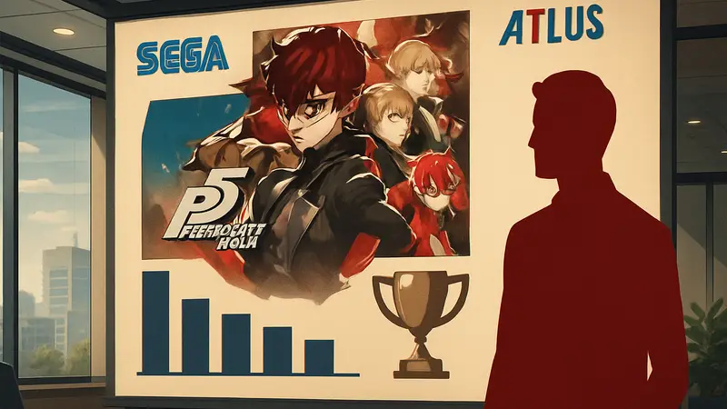 Sega Persona 5 Royal продажи, главные франшизы издателя, достижения игр Atlus