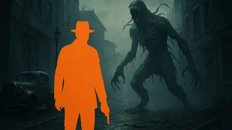 Скриншот из The Sinking City 2, выживание, хоррор, Лавкрафт, геймплей PS5.