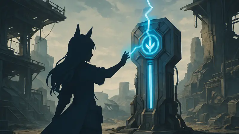 Arknights Endfield Электрический Нексус, передача энергии в квесте Westward Into the Vale