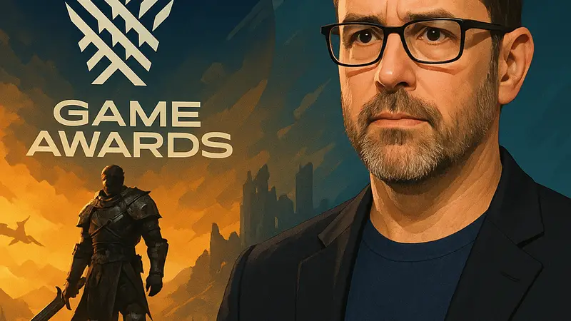 Гендиректор студии Wildlight Entertainment комментирует трейлер Highguard на фоне логотипа The Game Awards